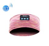  Music Headband Bluetooth Eye Mask Yoga Running Tai nghe ngủ (Màu hồng) 