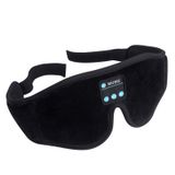  3D Wireless Bluetooth 5.0 Music Sleep Shading Eye Mask With Timing (Màu đen) 
