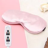  USB Charging Heating Silk Moxa Sleep Eye Mask (Rose Gold) 