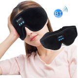  Mặt nạ ngủ Bluetooth5.0 Tai nghe ngủ âm nhạc không dây 3D (Màu đen) 