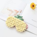  2 chiếc trái cây Mặt nạ mắt sang trọng Dễ thương Cô gái mềm mại Ngủ Mắt mắt (Dứa) 