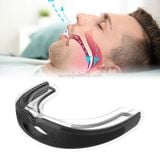  YJK100 Silicone + ABS Thiết bị Ngừng Ngáy Chống Ngáy (Đen) 