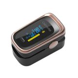  Finger Pulse Oimumeter Finger Pulse Blood Oxygen Saturation Monitor, Màu sắc: 131R Vàng đen (Hướng dẫn sử dụng tiếng Anh) 