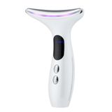  HY38 EMS Micro-Hiện tại Nhiệt độ không đổi Dụng cụ làm đẹp da mặt Thiết bị giới thiệu (Màu trắng) 
