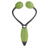  Dụng cụ làm đẹp bằng tay Dụng cụ giảm béo mặt lăn 3D (Đen + Đỏ hồng) 