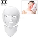  Mặt nạ LED 7 màu Mặt nạ Photon Máy làm đẹp da mặt trẻ hóa da, phích cắm của Vương quốc Anh 