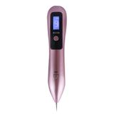  9 Gears Mole Spotting Pen LCD Home Laser Mole Spot Sweeping Dụng cụ làm đẹp với đèn chiếu (Màu vàng kim) 