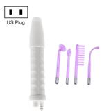  Dụng cụ làm đẹp trị liệu bằng nhiệt độ cao 10W với 4 ống màu tím (US Plug) 