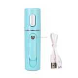  Máy xông hơi mặt Nano Máy xông hơi ẩm mặt tiện dụng Máy phun cồn mini có thể sạc lại sạc USB tự động (Màu tím nhạt) 