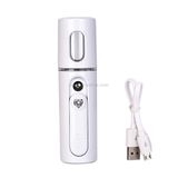  Máy xông hơi mặt Nano Máy xông hơi ẩm mặt tiện dụng Máy phun cồn mini có thể sạc lại sạc USB tự động (Màu tím nhạt) 