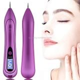  SONGSUN X2 Máy xóa vết xăm tàn nhang trên da cầm tay chuyên nghiệp SONGSUN X2 Máy xóa vết nám bằng Laser Plasma Bút chăm sóc sắc đẹp với màn hình hiển thị LCD và điều chỉnh 9 bánh răng (Vàng) 