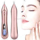  SONGSUN X2 Máy xóa vết xăm tàn nhang trên da cầm tay chuyên nghiệp SONGSUN X2 Máy xóa vết nám bằng Laser Plasma Bút chăm sóc sắc đẹp với màn hình hiển thị LCD và điều chỉnh 9 bánh răng (Vàng) 