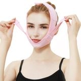  V Face Sleep Băng mặt nạ nâng khuôn mặt (072 màu hồng) 