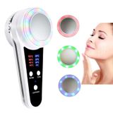  Sạc USB Nhẹ và Blue Light Hot Dụng cụ làm đẹp và lạnh (Đen) 