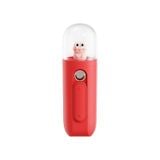  Dễ thương Kem dưỡng ẩm cho thú cưng USB Mini cầm tay Máy phun độ ẩm Mute, Màu sắc: DQ-603 (Đỏ) 