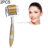  2 PCS ZGTS192 Hợp kim Titan Dụng cụ sửa chữa khuôn mặt Nano Roller, Đặc điểm kỹ thuật: 2.5MM 