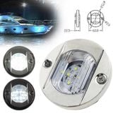  D2947 Thép không gỉ 304 Tròn 12V Thuyền du thuyền Đèn LED Stern 
