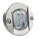  D2947 Thép không gỉ 304 Tròn 12V Thuyền du thuyền Đèn LED Stern 