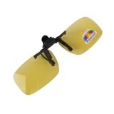  Phân cực Clip-on Lật lên Kẹp nhựa Kính râm Ống kính Kính không thể phá vỡ Lái xe Câu cá Thể thao ngoài trời 