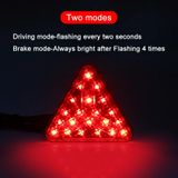  Đèn hậu xe đạp / xe đạp leo núi X Style Triangle Pilot Light (Đen) 