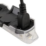  Đèn hậu LED có thể sạc lại USB cho xe đạp (Ánh sáng trắng) 