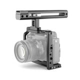  Bộ ổn định lồng máy ảnh video YELANGU C19 YLG0913A có tay cầm cho Fujifilim XT2 / XT3 (Đen) 
