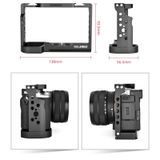  Bộ ổn định lồng camera camera Yelangu C24 cho Sony Alpha 7C / A7C / ILCE-7C (Đen) 