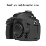  Đối với Vỏ bảo vệ silicon mềm cho Nikon D600 / D610 (Màu đen) 