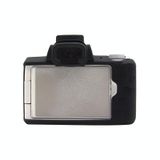  Đối với Vỏ bảo vệ silicon mềm cho Canon EOS M50 Mark II / M50 II (Màu đen) 