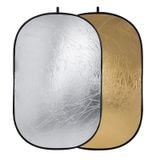  Godox FT01 2 trong 1 Bảng phản xạ gấp bằng vàng / bạc, Kích thước: 150 x 200cm 