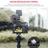  Bộ ổn định lồng máy ảnh video YELANGU C22 YLG0334B có tay cầm cho Canon EOS R5 / R6 (Đen) 