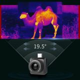  Máy chụp ảnh thân nhiệt Infiray T2 cho điện thoại dùng đi săn (Đen) 