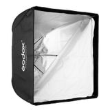  Godox 60 x 60cm hình chữ nhật mềm hình ảnh studio bowens mount khuếch tán cho tốc độ (màu đen) 