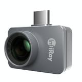  Máy ảnh nhiệt hồng ngoại dùng trên điện thoại thông minh InfiRay P2 Pro, giao diện type-C, tầm nhìn ban đêm với ống kính macro từ tính (Xám) 