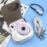  Dành cho Túi máy ảnh bao da toàn thân bằng đá cẩm thạch FUJIFILM instax mini 11/9/8 có dây đeo 