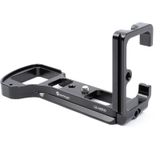  Fittest LB-A6500 dọc bắn Quick Release L tấm Bracket cơ sở Chủ cho Sony ILCE-6500 (A6500) Máy ảnh kim loại Ballhead (Black) 