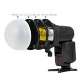  TRIOPO TR-08 Flash Speedlite Honeycomb Magnet Sửa chữa Softbox Kits với 4 x Bộ lọc màu từ tính 