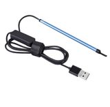  2 trong 1 USB HD Visual Dụng cụ làm sạch ráy tai Nội soi Borescope có đèn LED & Wifi, Chiều dài cáp: 2m (Xanh dương) 