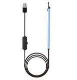  2 trong 1 USB HD Visual Dụng cụ làm sạch ráy tai Nội soi Borescope có đèn LED & Wifi, Chiều dài cáp: 2m (Xanh dương) 