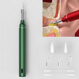  Timesiso P40 2.4G WiFi 3.9mm 5.0MP HD Visual Earpick Digital Endoscope Kỹ thuật số với 6 đèn LED (Xanh lá cây) 