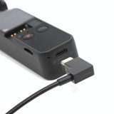  Sunnylife 30cm Cáp dữ liệu chuyển đổi USB-C / Type-C sang USB-C / Type-C cho DJI OSMO Pocket (Đen) 