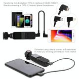  Sunnylife 30cm Cáp dữ liệu chuyển đổi USB-C / Type-C sang USB-C / Type-C cho DJI OSMO Pocket (Đen) 