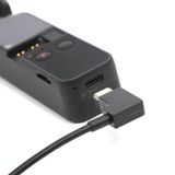  Sunnylife 30 cm Cáp dữ liệu chuyển đổi USB-C / Type-C sang 8 chân cho DJI OSMO Pocket (Đen) 