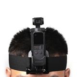  Sunnylife Dây đai đeo đầu có thể điều chỉnh đàn hồi với bộ điều hợp cho DJI OSMO Pocket 2 (Đen) 