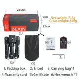  BEXIN Mate 10 Giá đỡ máy ảnh đầu bi mini để bàn cho máy ảnh DSLR Slr 