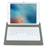  Bàn phím Bluetooth có thể tháo rời đa năng + Bao da có bàn di chuột cho iPad 9-10 inch, Đặc điểm kỹ thuật: Bàn phím trắng (Vàng) 