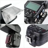  Godox TT600 2.4GHz Không dây 1 / 8000s HSS Flash Speedlite Máy ảnh Đèn flash Top Fill Light cho Máy ảnh DSLR Canon / Nikon (Đen) 