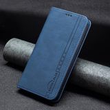  Bao da chống trộm từ tính RFID với giá đỡ & ví đựng thẻ & ví cho iPhone 12/12 Pro (màu xanh) 