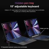  Bàn phím Bluetooth cho iPad WIWU MAG cho iPad Pro 12.9 kèm touchpad, có thể tách rời, khe để bút 