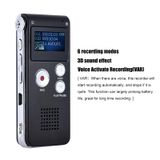  SK-012 32GB USB Dictaphone Digital Audio Voice Recorder với WAV MP3 Player Var Function (Grey) 